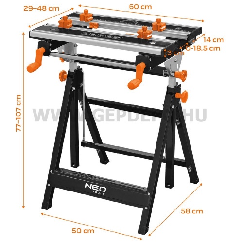 NEO TOOLS összecsukható munkapad