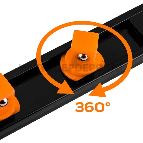 NEO TOOLS dugókulcs tartósín készlet, 1/4", 3/8", 1/2", 6db-os