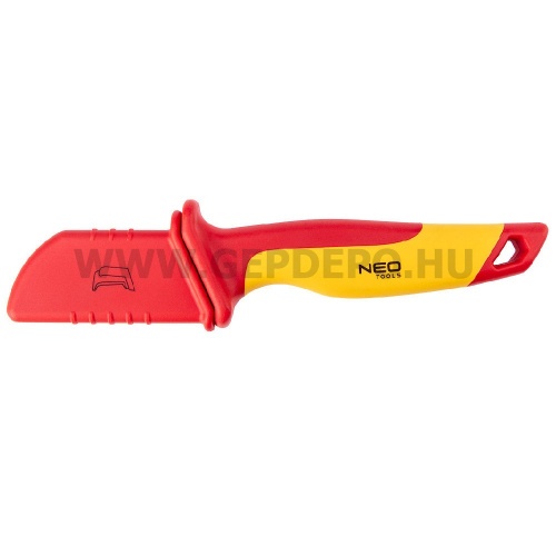 NEO TOOLS kábelvágó kés 1000V, 180mm, szigetelt, kampós penge