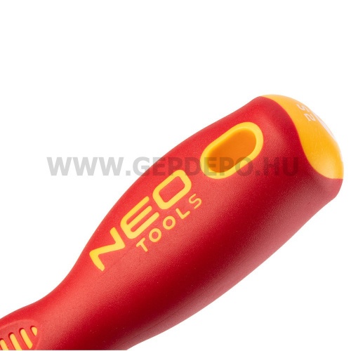 NEO TOOLS csavarhúzó SL/PH1 80mm, 1000V, szigetelt