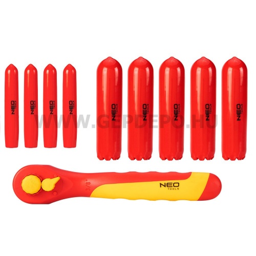 NEO TOOLS szigetelt szerszámkészlet elektromos és hibrid autók javításához 51db