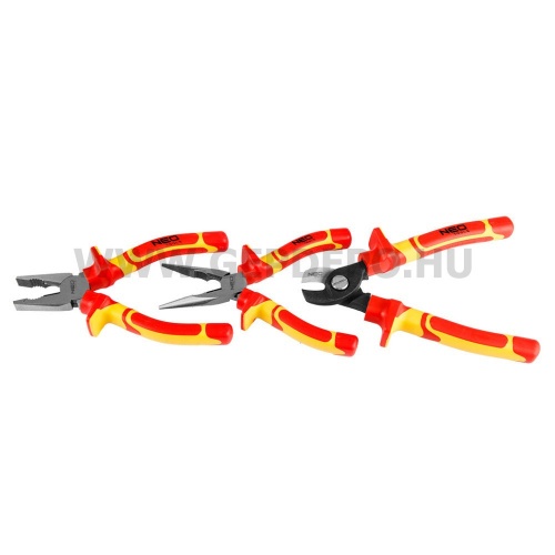NEO TOOLS szerszámkészlet villanyszerelőknek, 13 részes, kofferben