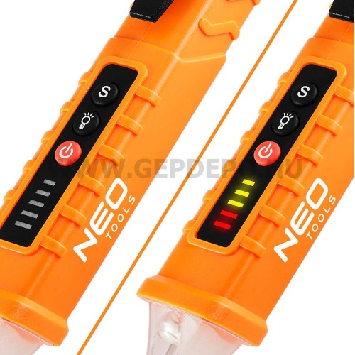 NEO TOOLS érintés nélküli fázisceruza 12-1000V