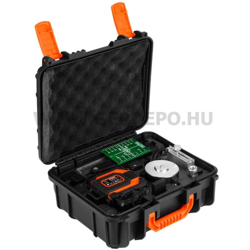 NEO TOOLS 3x360° önbeálló keresztvonal lézer készlet
