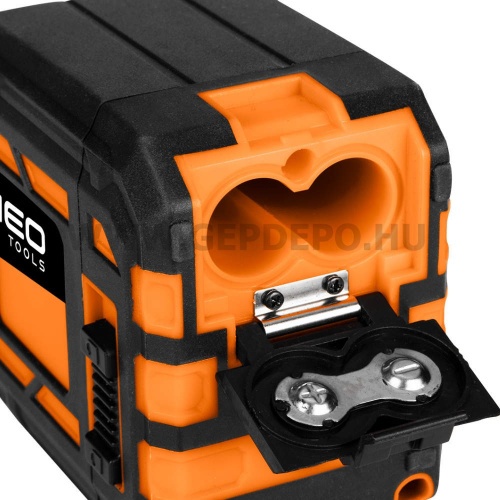 NEO TOOLS önbeálló keresztvonal lézer 20m hatótávval