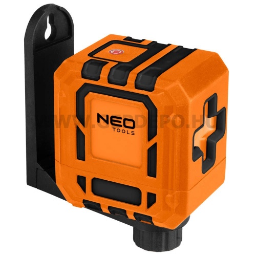 NEO TOOLS önbeálló keresztvonal lézer 30m hatótávval