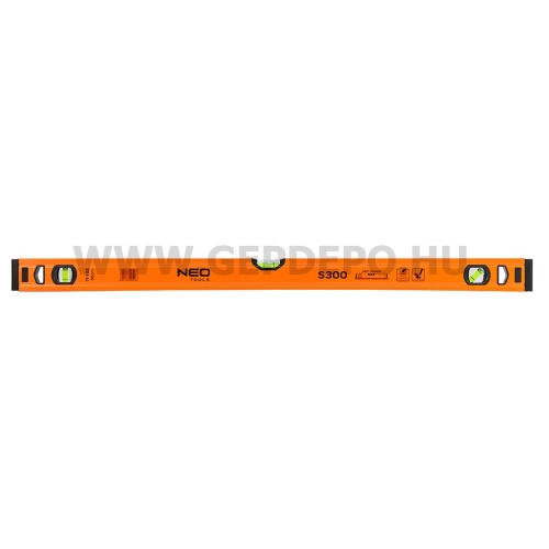 NEO TOOLS alumínium vízmérték 3 libellás 80cm