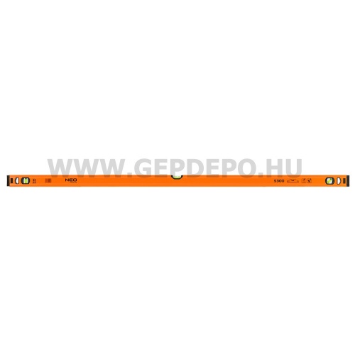 NEO TOOLS alumínium vízmérték 3 libellás 150cm