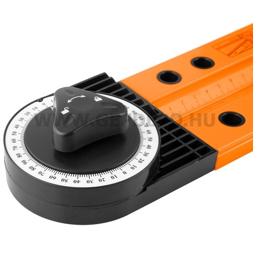 NEO TOOLS aluházas szögmérő vízmértékkel