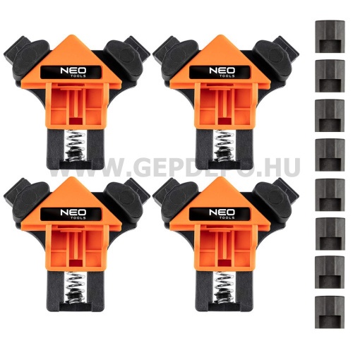 NEO TOOLS sarokszorító készlet 4 részes