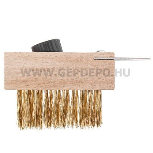 NEO TOOLS drótkefe térkőtisztításhoz, fugakaparóval