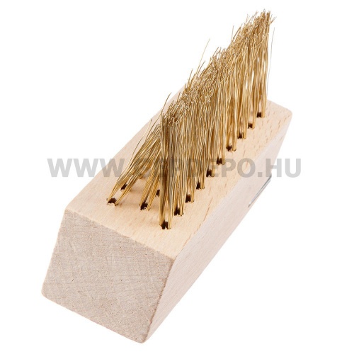 NEO TOOLS drótkefe térkőtisztításhoz, fugakaparóval