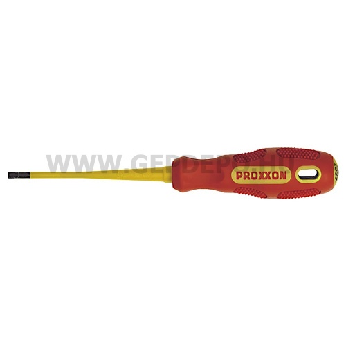 PROXXON Szigetelt, lapos csavarhúzó 1000V, 2,5x0,4x75mm (22300)