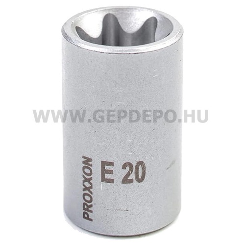 PROXXON Torx dugókulcs 1/2", E20 (23390)