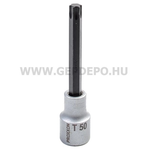 PROXXON Torx dugókulcs bitfejjel 1/2", TX50x100mm (23497)