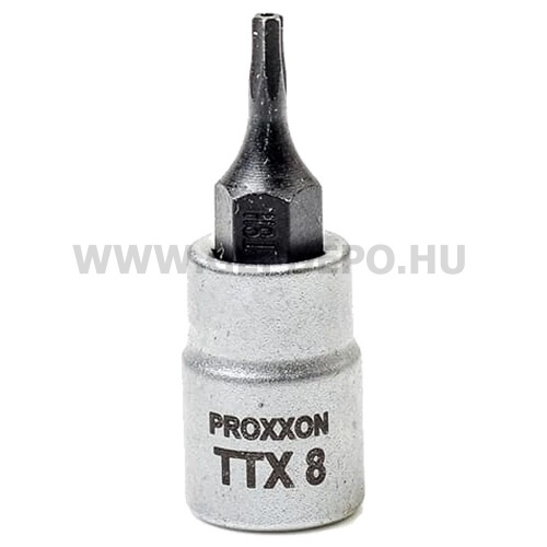 PROXXON Torx dugókulcs bitfejjel 1/4", TTX8 (23753)