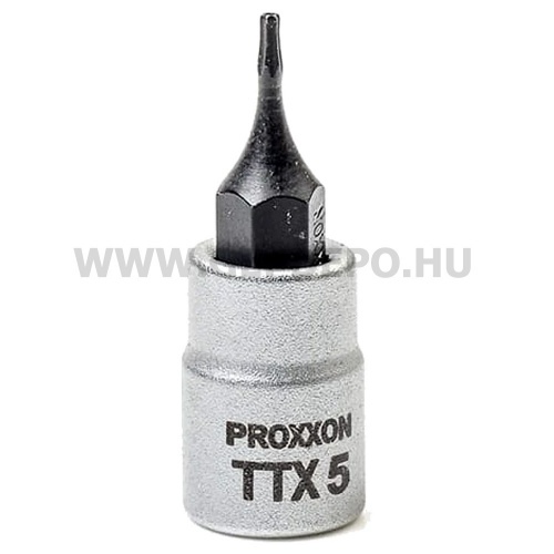PROXXON Torx dugókulcs bitfejjel 1/4", TTX5 (23755)