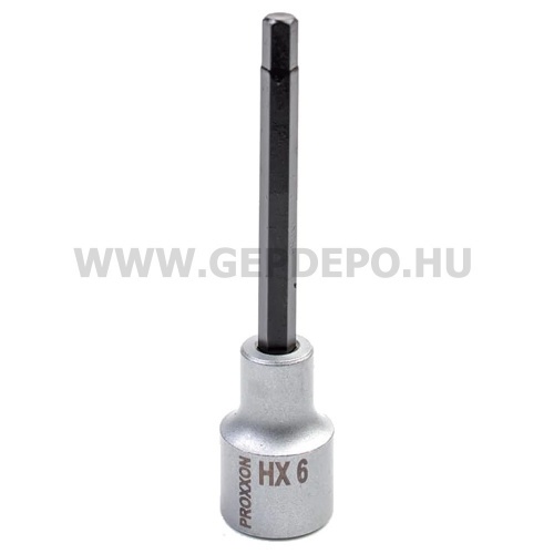 PROXXON Imbusz dugókulcs bitfejjel 1/2", HX6x100mm (23475)
