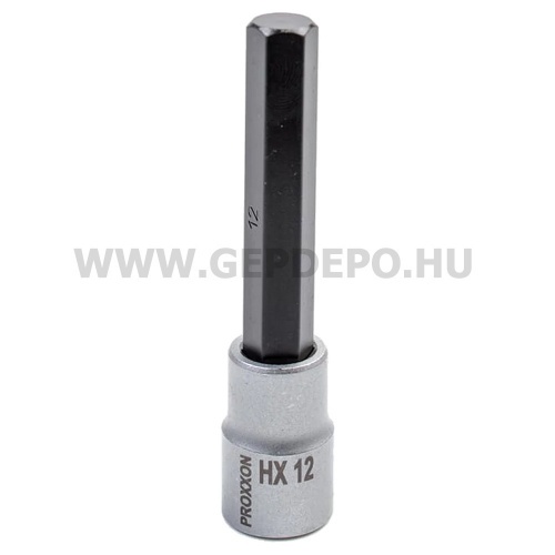 PROXXON Imbusz dugókulcs bitfejjel 1/2", HX12x100mm (23483)