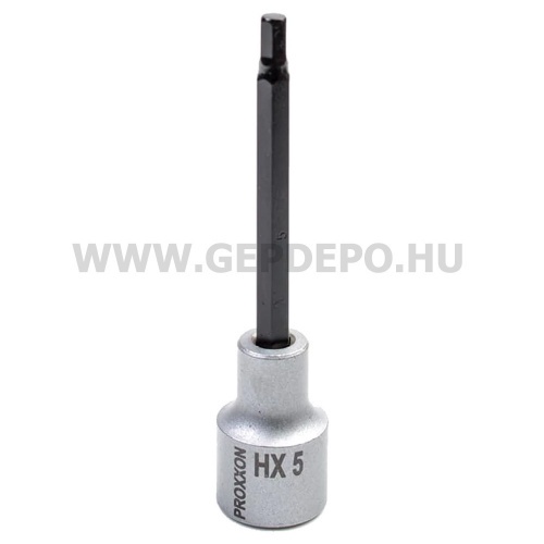 PROXXON Imbusz dugókulcs bitfejjel 1/2", HX5x100mm (23484)