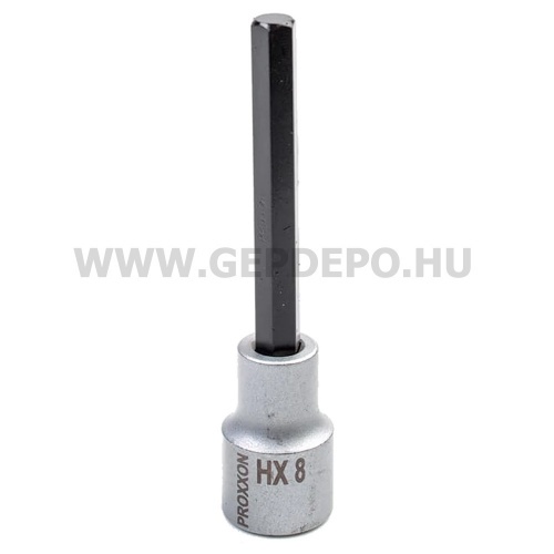 PROXXON Imbusz dugókulcs bitfejjel 1/2", HX8x100mm (23486)