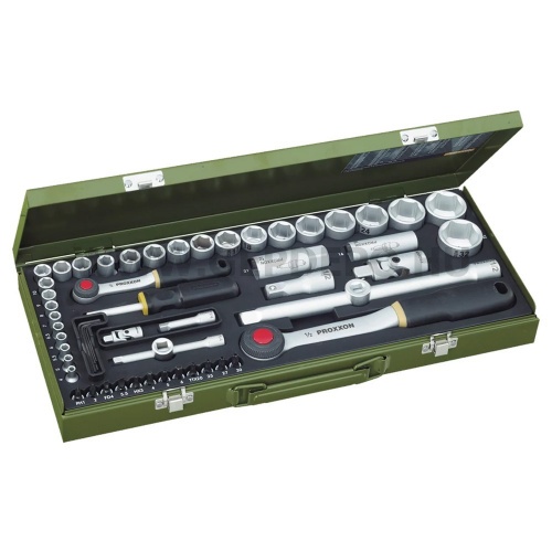 PROXXON Dugókulcs készlet 1/2",1/4", 4-32mm, 56db-os (23040)