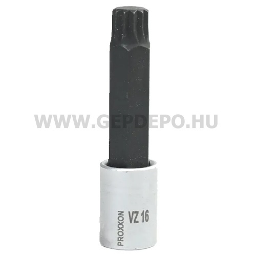 PROXXON Dugókulcs bitfejjel 1/2", hosszított, VZ16x100mm (23377)