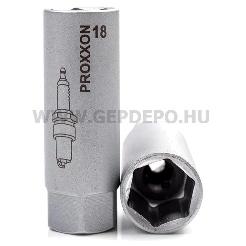 PROXXON Gyújtógyertya dugókulcs 1/2", 18mm (23443)