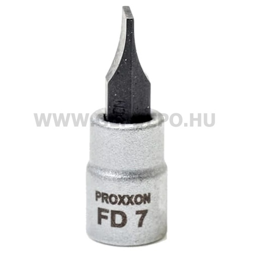 PROXXON Dugókulcs bitfejjel 1/4", lapos, FD7x33mm (23741)