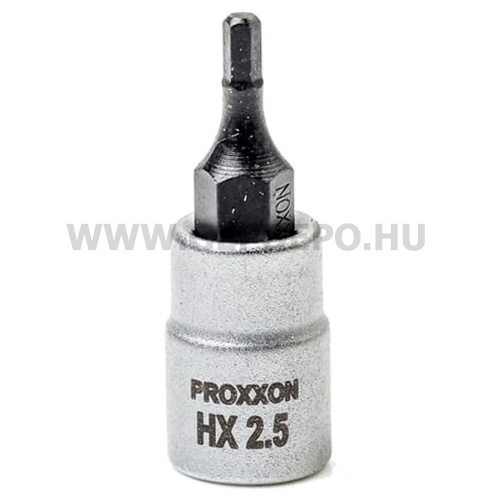 PROXXON Dugókulcs bitfejjel 1/4", HX2,5x33mm (23746)