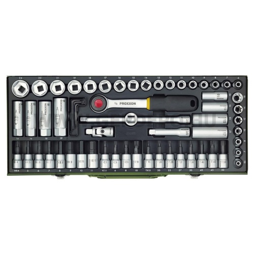PROXXON Dugókulcs készlet 3/8", 6-24mm, 65db-os (23112)