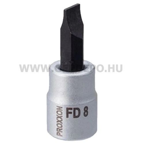 PROXXON Dugókulcs bitfejjel 3/8", lapos, FD8x50mm (23593)