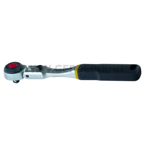 PROXXON 1/4" Racsnis hajtókar 90 fok-ban dönthető fejjel, 52fog (23074)