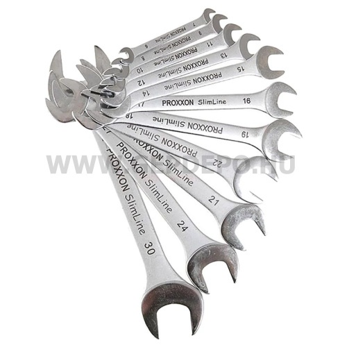 PROXXON SlimLine Villáskulcs készlet 6-32mm, 11db-os (23802)