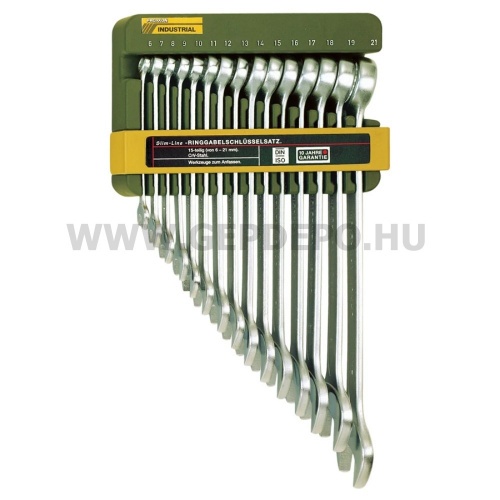 PROXXON SlimLine Csillag-villáskulcs készlet 6-21mm, 15db-os (23821)