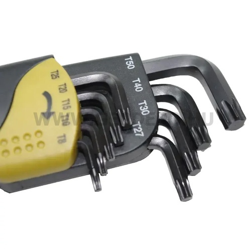 PROXXON Hajlított torxkulcs készlet TX8-TX50, 9db-os (23944)