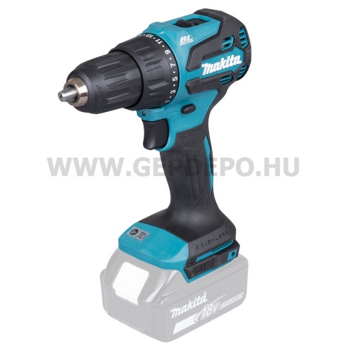 Makita DHP490Z ütvefúró-csavarbehajtó géptest 18V LXT BL XPT