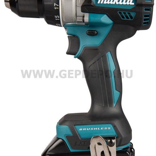 Makita DHP492Z ütvefúró-csavarbehajtó géptest 18V LXT BL XPT