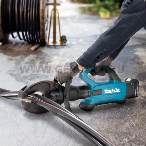 Makita DTC104ZK akkumulátoros olló típusú kábelvágó géptest 120kN 105mm 18V LXT
