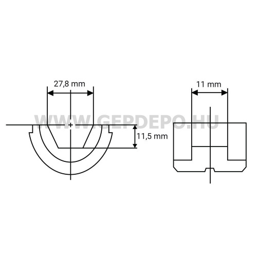 Makita hatszögletű krimpelő szerszámkészlet K28