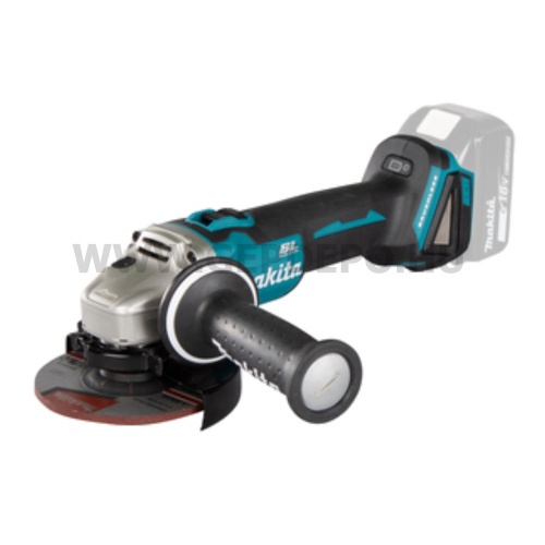 Makita DGA504ZJ akkus sarokcsiszoló géptest MakPac kofferban