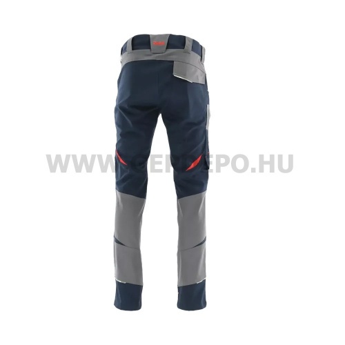 Deréknadrág Sara Cottonflex navy kék/s.szürke 60-as
