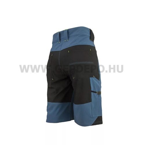 Rövidnadrág Urgent-602 softshell petrol kék-fekete 54