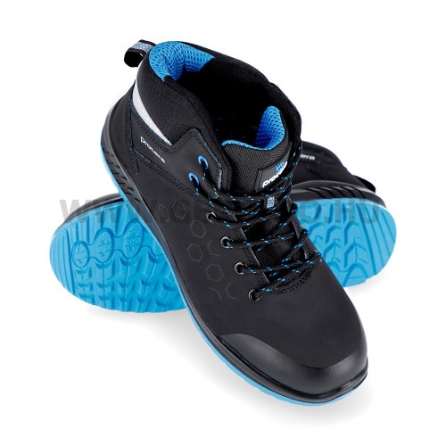 Procera Aster S3 munkavédelmi bakancs, fekete/kék - 40