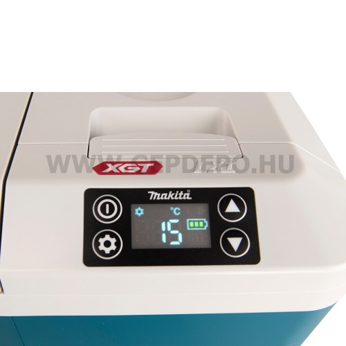 Makita CW001GZ01 akkus hűtő és melegentartó láda 20L XGT 40V max 18V LXT (12V/24V 230V)