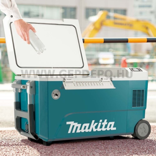 Makita CW002GZ01 akkus hűtő és melegentartó láda 50L XGT 40V max 18V LXT (12V/24V 230V)