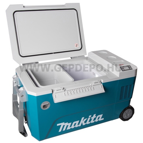 Makita CW002GZ01 akkus hűtő és melegentartó láda 50L XGT 40V max 18V LXT (12V/24V 230V)