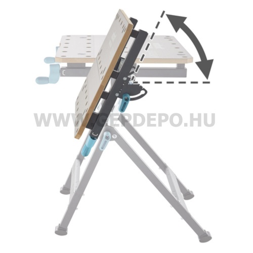 Wolfcraft master 650 állítható magasságú munkapad