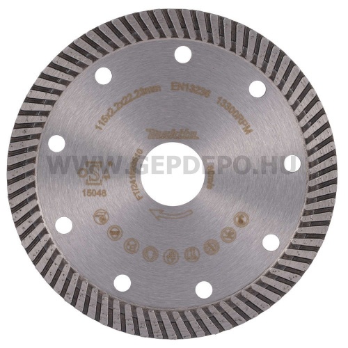 Makita Diamak turbo szegmentált gyémánttárcsa 115mm