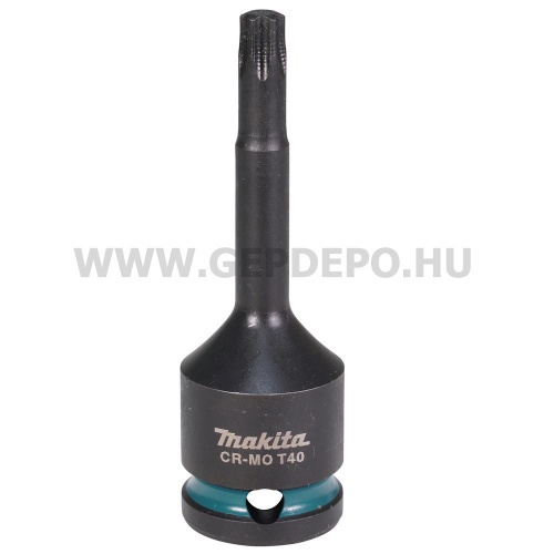 Makita impact BLACK 1/2” 78 mm csavarbehajtó bit T40